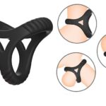 Vòng cockring silicon 3 nhánh co giãn mạnh