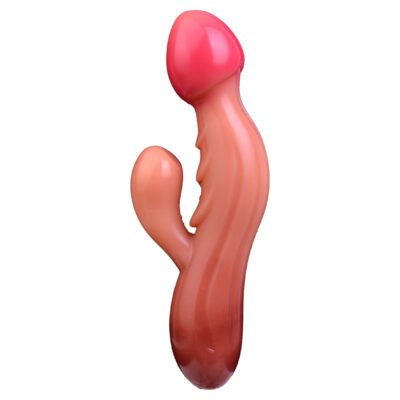 Dương vật rung silicone đầu nấm đa điểm