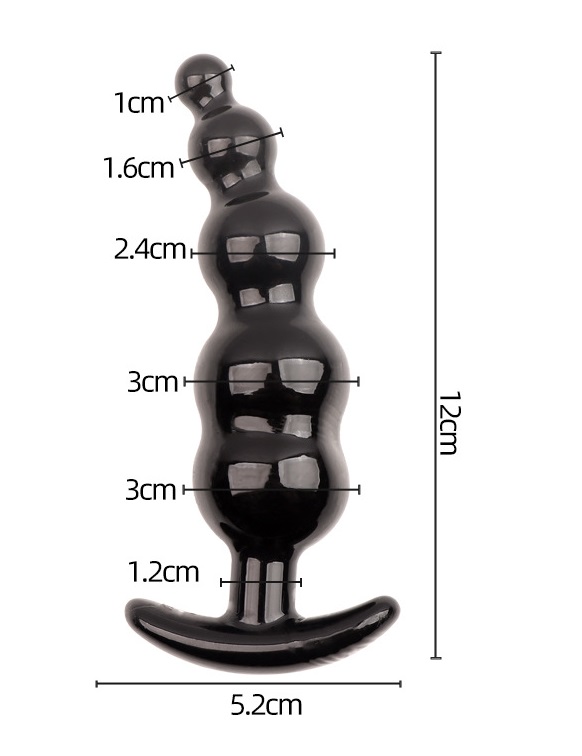 Bộ 4 phích cắm hậu môn nhựa dẻo cỡ nhỏ - Ảnh 5