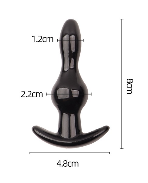 Bộ 4 phích cắm hậu môn nhựa dẻo cỡ nhỏ - Ảnh 3