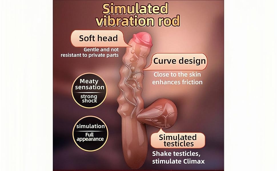 Dương vật giả rung 2 đầu silicone cao cấp - Ảnh 3