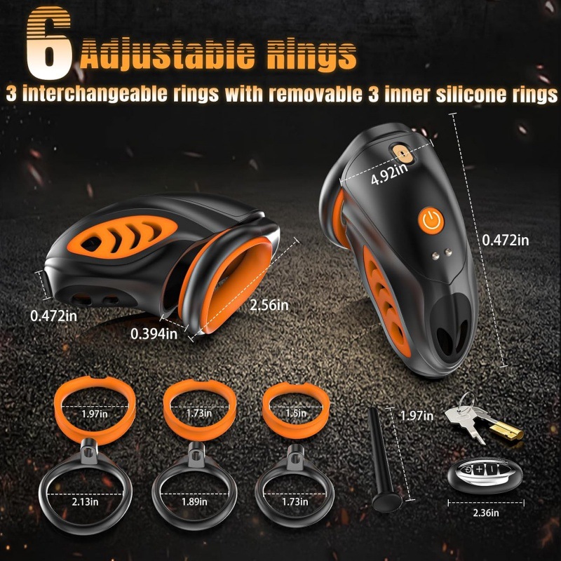 Khóa Dương Vật Rung 10 chế độ - Ảnh 4